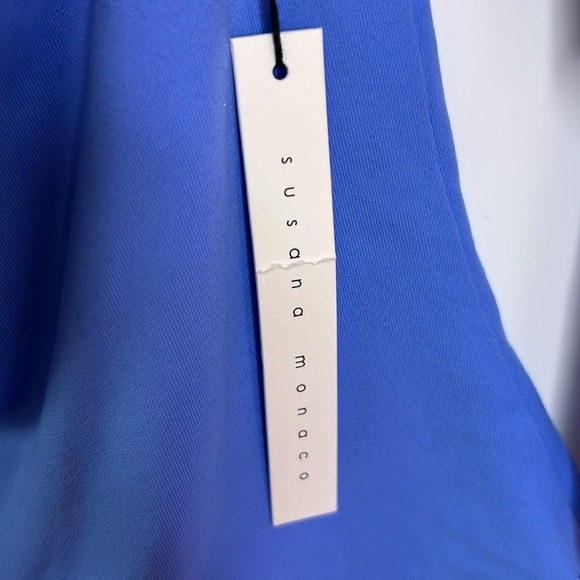 SUSANA MONACO WOMEN’S MAGNOLIA TOP RUFFLE OFF THE SHOULDER  SLEEVE  NWT SZ S - Picture 7 of 7